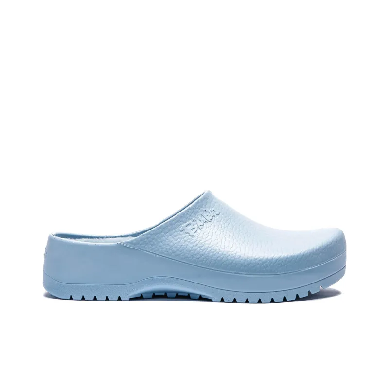 Birkenstock Super Birki Shearling Polyurethane 'Dusty Blue' Women's-1