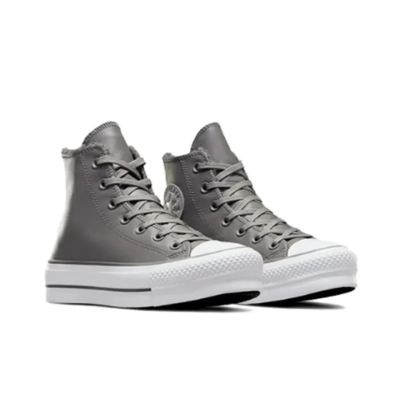 Converse Chuck Taylor All Star Lift Platform 'Grey White' Women's-2