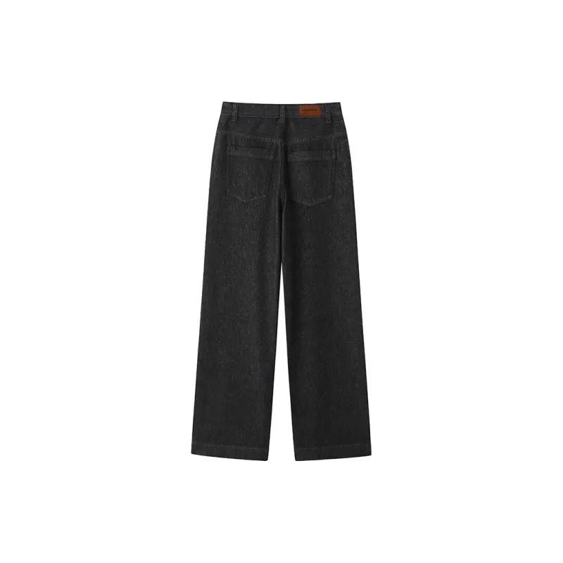 Luqingyi Jeans Women's Black-1