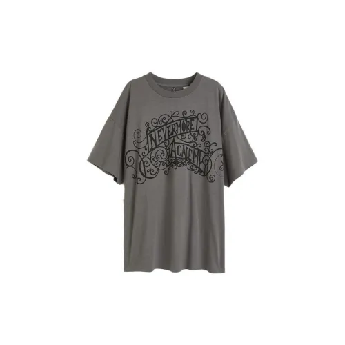 H&M T-Shirts Women's Dark Gray/Wednesday