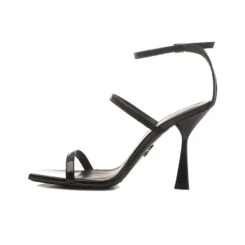 Sergio Levantesi Strap Sandals 9cm Women's Black