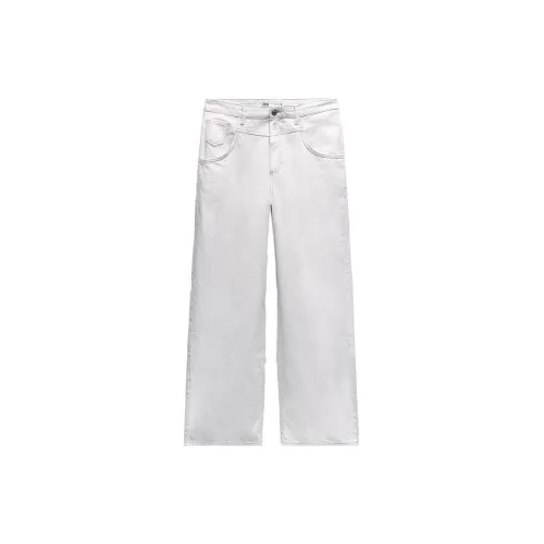 ZARA Casual Pants Women's White