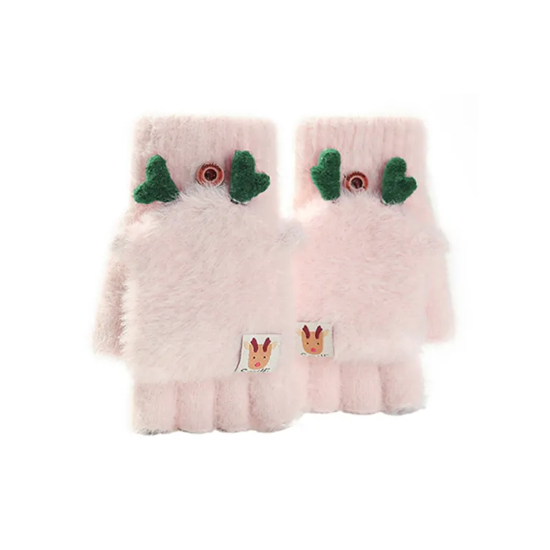 AAJF Polyester Knitted Fabric Glove Women's-2