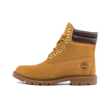 Timberland 6 Inch Double Collar Waterproof Basic 'Wheat Nubuck'