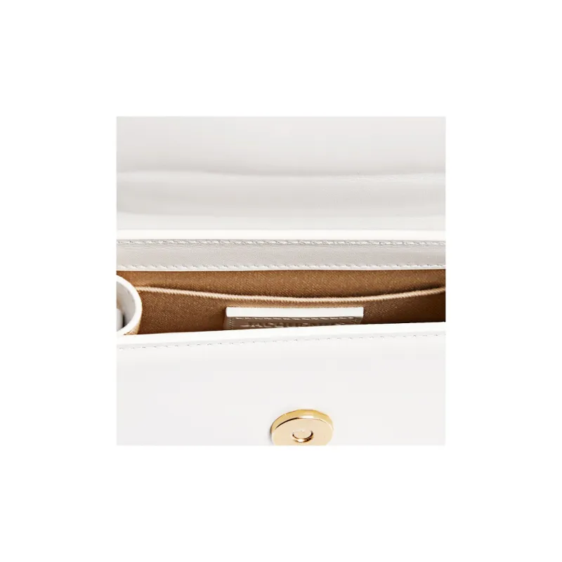 Jacquemus Le Chiquito Leather Shoulder Bag Crossbody Bag Handbag Regular Women's White-4