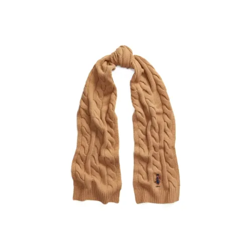 Polo Ralph Lauren Knit Scarves Unisex Beige