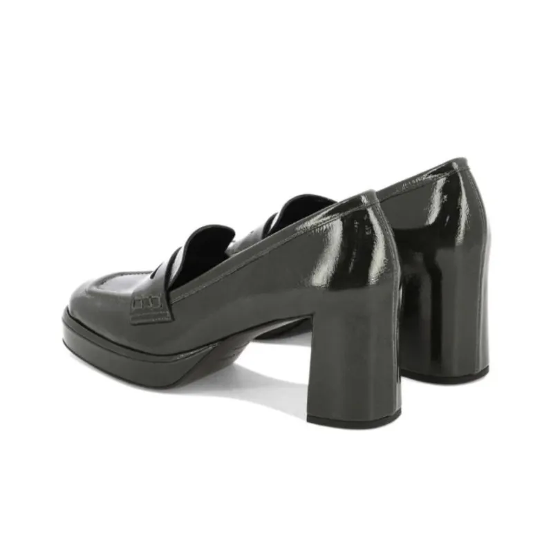 DEL CARLO Loafers 7.5cm Women's Black-3