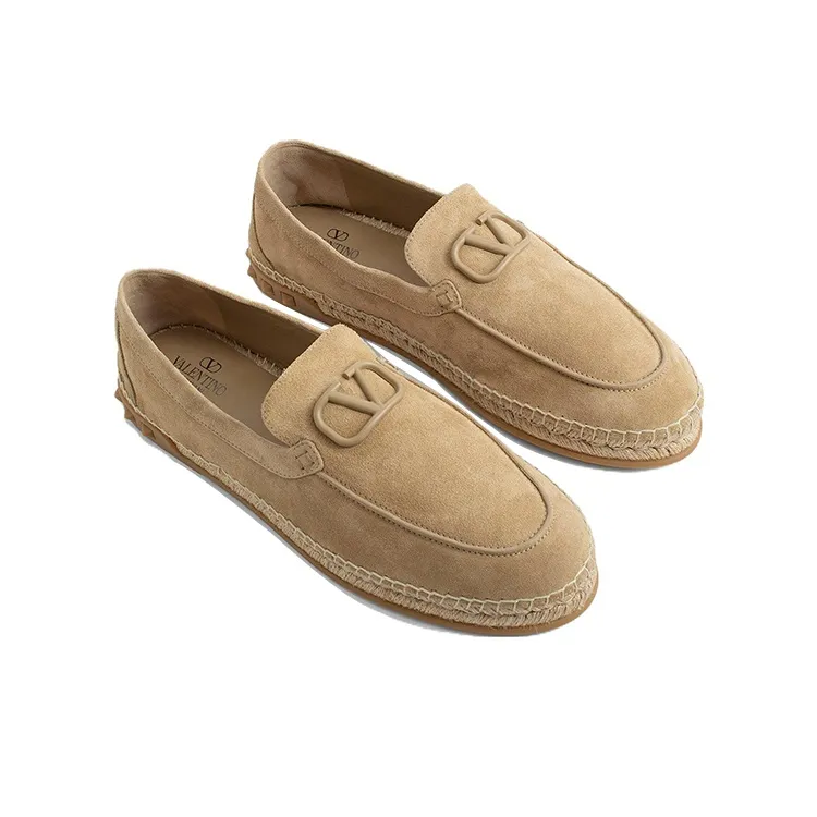 Valentino Garavani Leisure Flows Suede Espadrilles-4