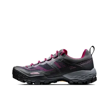 MAMMUT Ducan Wear-Resistant Low-Top Outdoor Shoes Women's Gray Pink