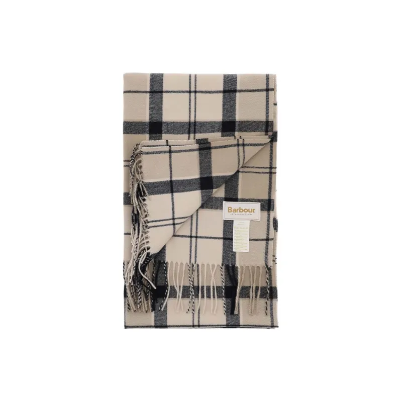 BARBOUR Knit Scarves Women's Beige-1