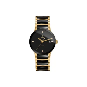 RADO Automatic Mechanical Movement Men's Watches Watch 38mm Black Dial Stainless Steel Watch Case Ceramic Strap