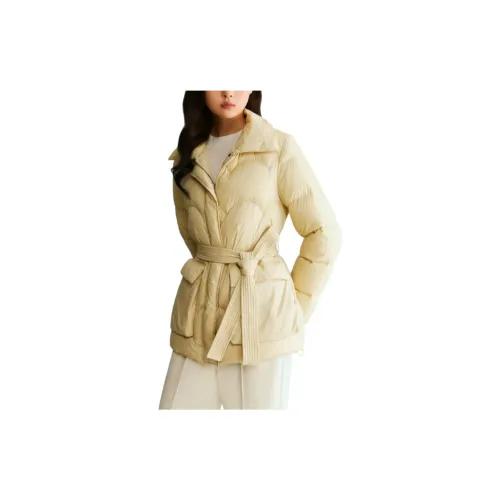 Yiner Down Jackets Women's Goose Yellow