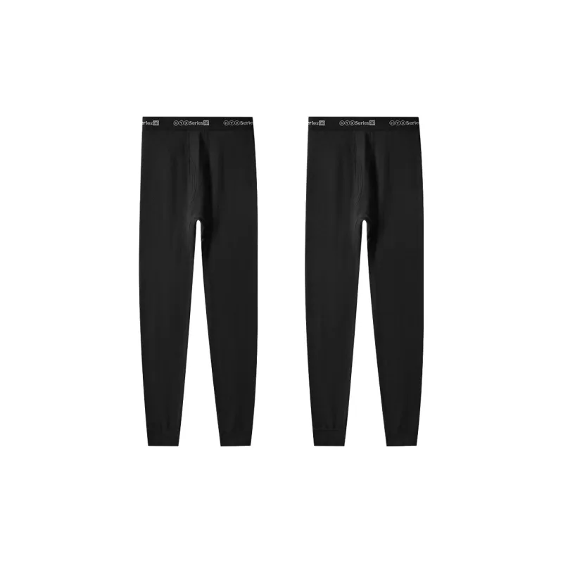 H YXIANG Thermal Pants Men's 2 Pack-31