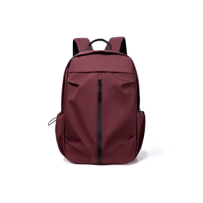 KAKAXI Polyester Laptop Backpack Regular Unisex Red/Blue/Black/Ecru/Pink/Gray-0