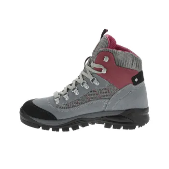 OLANG High Top Outdoor Shoes Unisex Gray Red