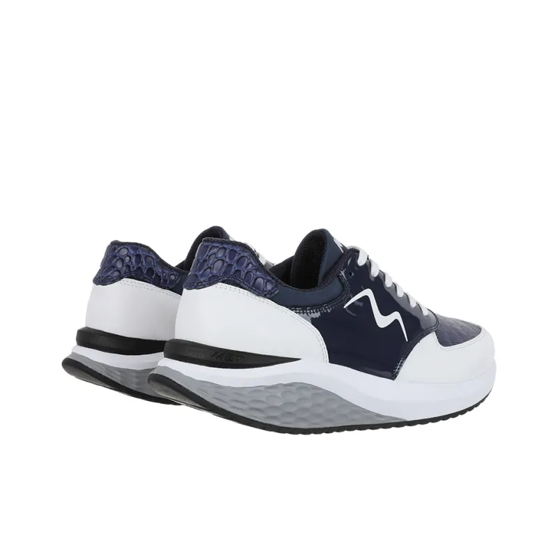 MBT Curved Sole Platform MAFI Low Top Running Shoes Men's Blue-3