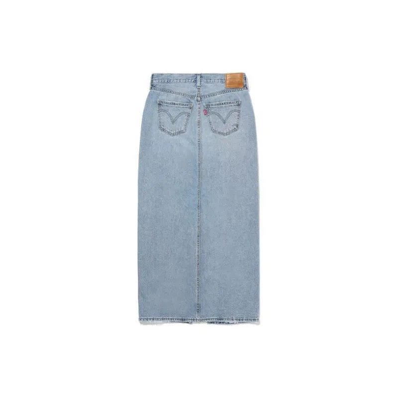 Levis Ankle Column Maxi Skirt-1