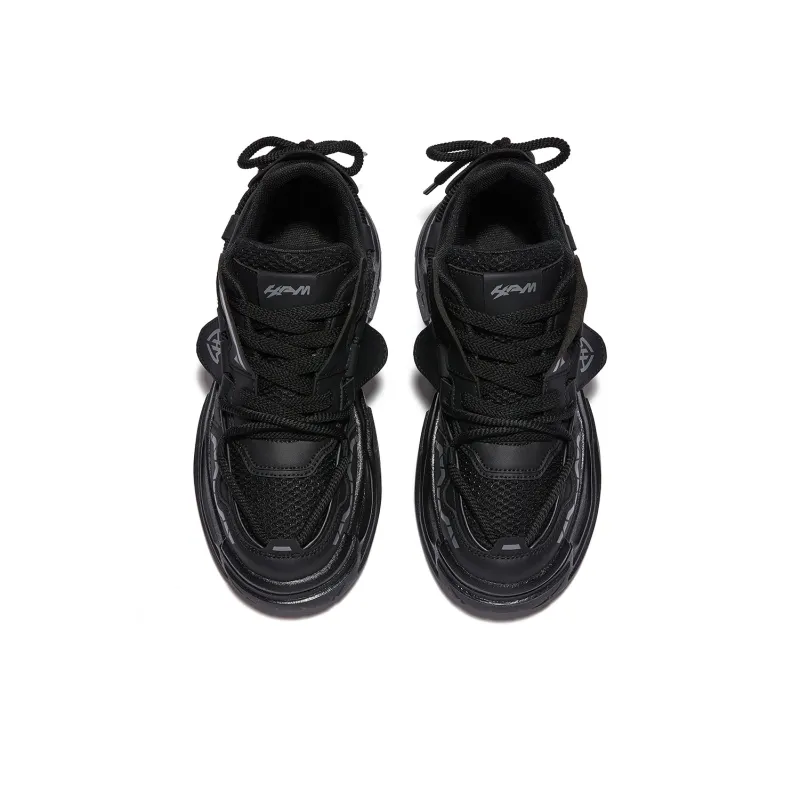 HUANG AIMIAO Height Increasing Wear-Resistant Low-Top Chunky Sneakers Unisex-4