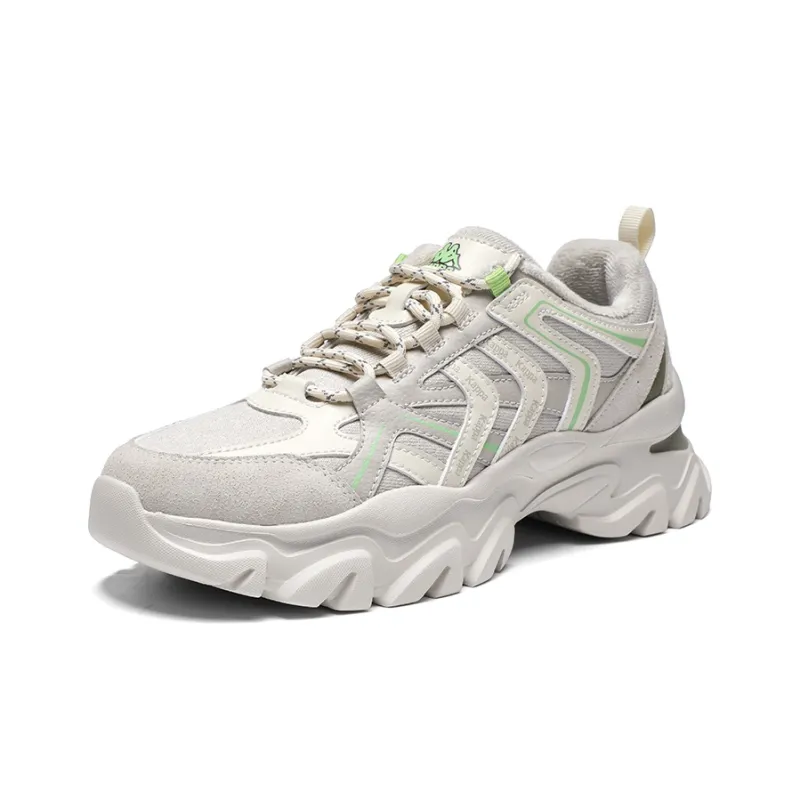 Kappa Chunky Sneakers Women's Low Top Gray-2