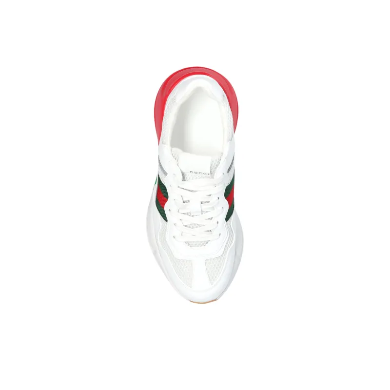 GUCCI Women's Rhyton 'White Red Green Reflective' Women's-3