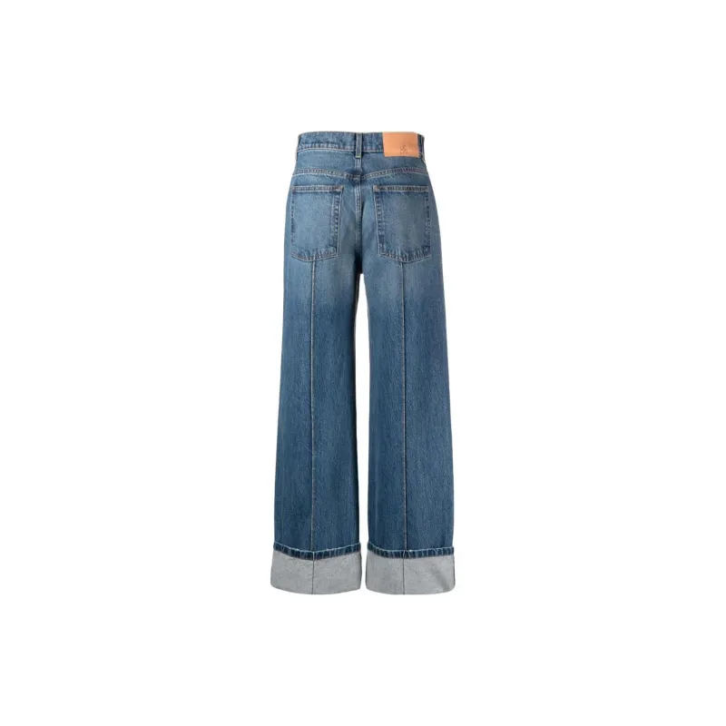 Ulla Johnson The Genevieve High rise Wide leg Jeans-1