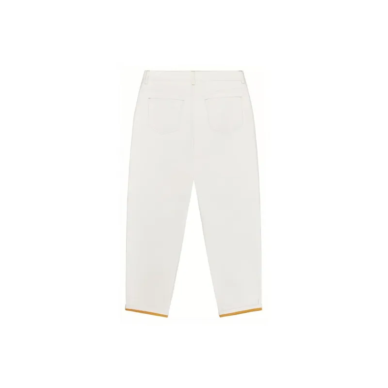XII BASKET Jeans Women's Ecru-1
