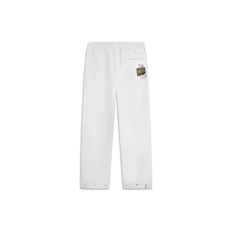 LiNing Wade Collection Bright Star In The Sky Knitted Sports Pants Unisex River Stone Gray-1