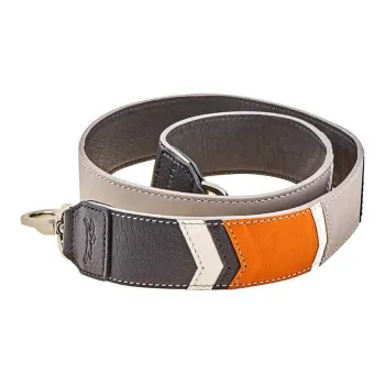 LONGCHAMP Leather Bag Straps Women's Orange