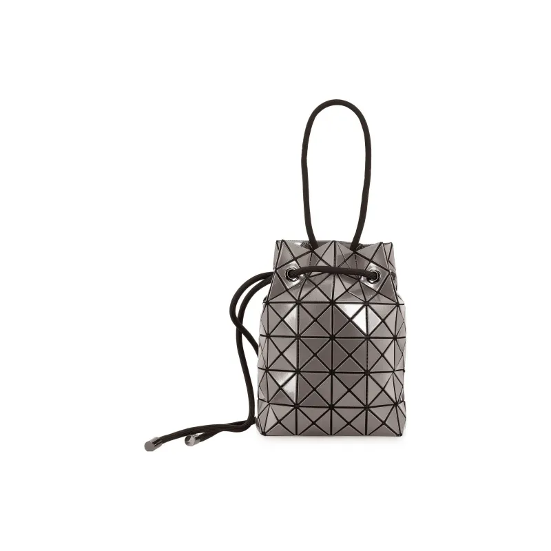 ISSEY MIYAKE Wring Gloss Drawstring Closure Shoulder Bag, Crossbody Bag Women's Bronze-3