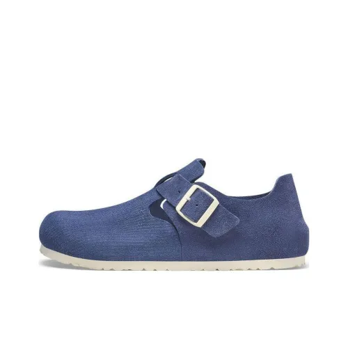Birkenstock Low-Top Casual Shoes Unisex Indigo Narrow Fit