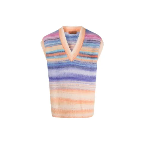 MISSONI V-neck Striped Vest