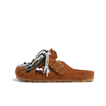 SCAROSSO Gea Tassel Detailed Slippers Women's