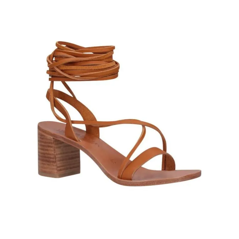 K Jacques St Tropez Strap Sandals Women's Brown-2