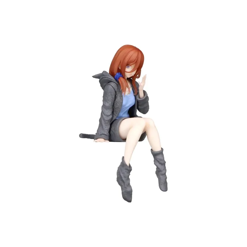FURYU The Quintessential Quintuplets Main Characters Bubble Embossed, Miku Nakano, Homewear Bonus Gifts 14cm-2