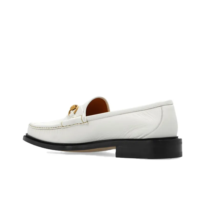 GUCCI Horsebit Leather Loafers-3