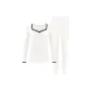 White Camellia Clothing Sets