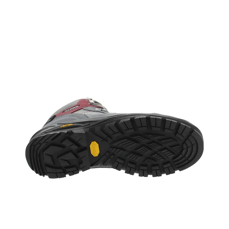 OLANG High Top Outdoor Shoes Unisex Gray Red-4
