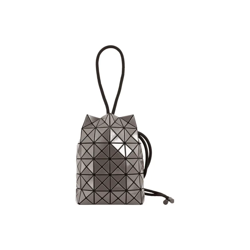 ISSEY MIYAKE Wring Gloss Drawstring Closure Shoulder Bag, Crossbody Bag Women's Bronze-1