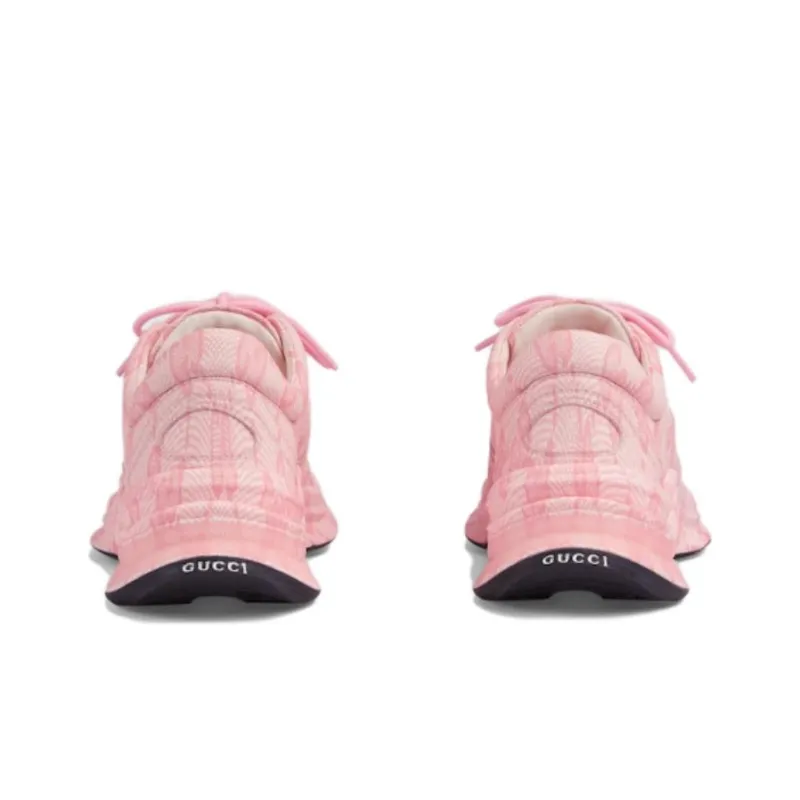 GUCCI RUN Low Top Casual Shoes Women's Pink-4