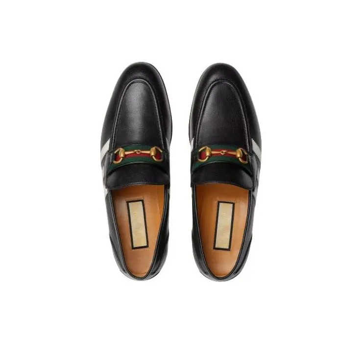 GUCCI Adidas X GUCCI Loafer 'Black Leather'-2