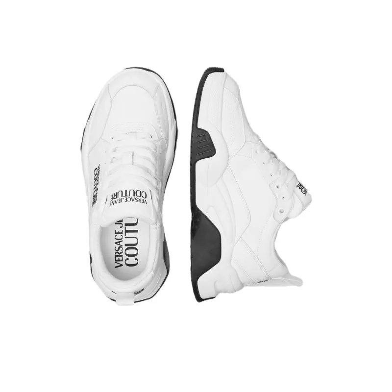 VERSACE JEANS Stargaze Low-Top Casual Shoes Women's White-3