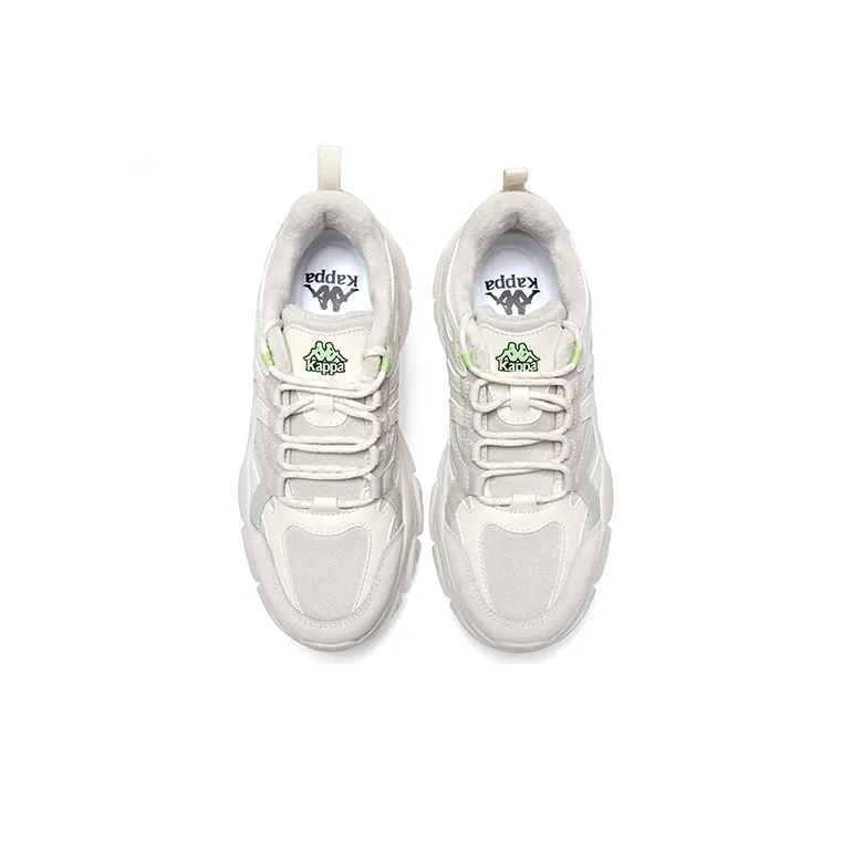 Kappa Chunky Sneakers Women's Low Top Gray-3