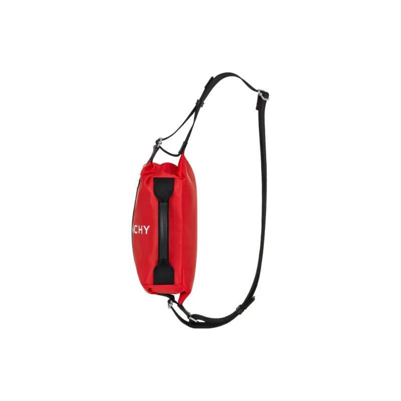 GIVENCHY G-Zip Fabric One Shoulder Crossbody Fanny Pack Regular Men's Red-1