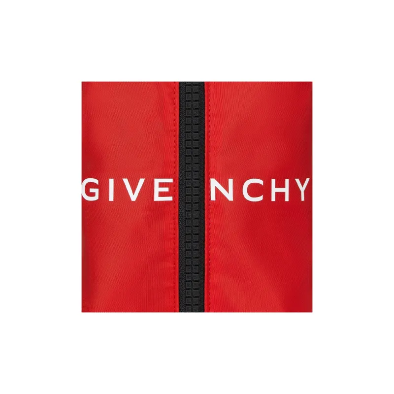 GIVENCHY G-Zip Fabric One Shoulder Crossbody Fanny Pack Regular Men's Red-4