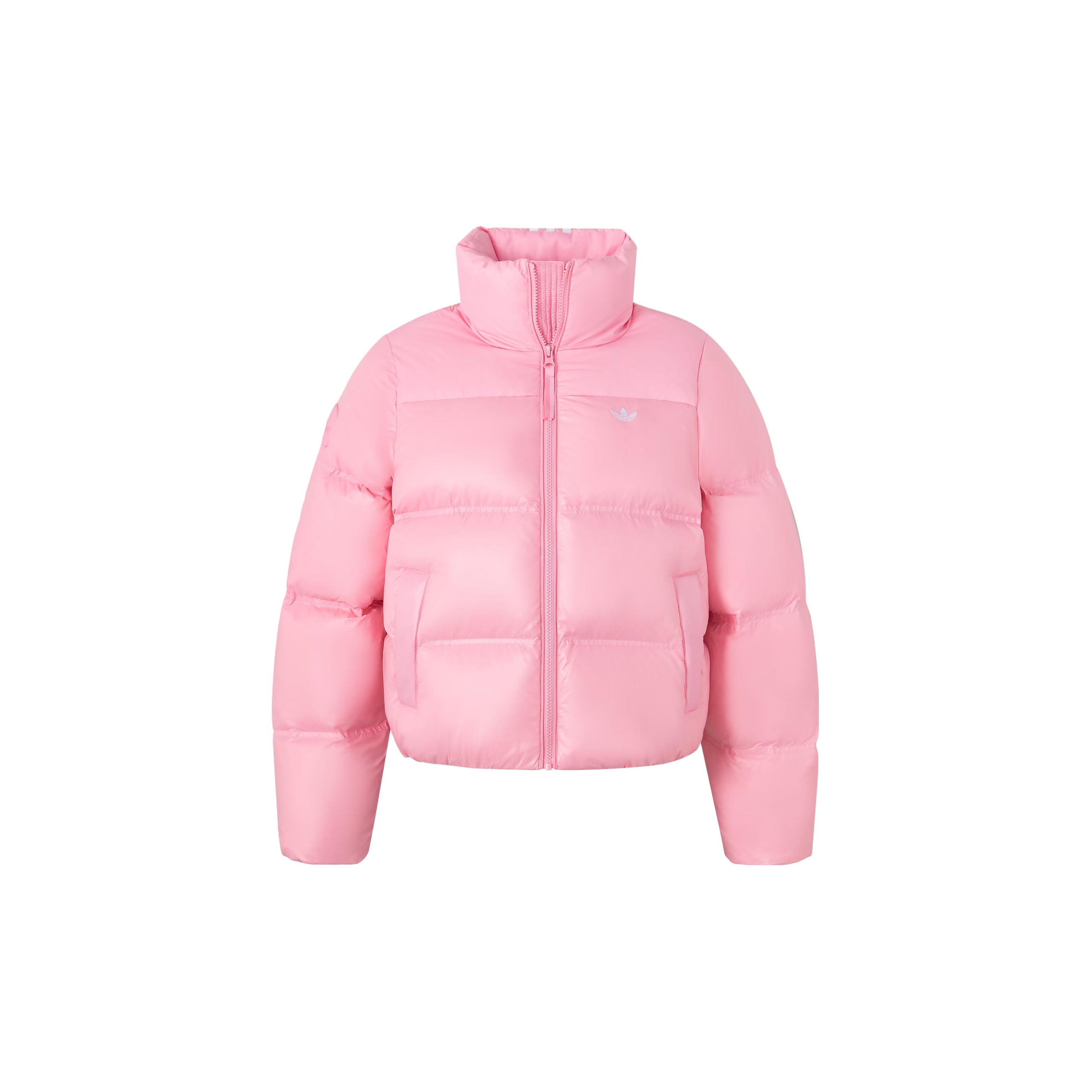 Adidas superstar down jacket pink hotsell