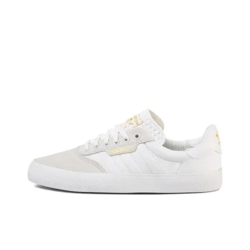 Adidas Originals 3MC Vulc Skateboard Shoes Unisex Low-Top White/Brown