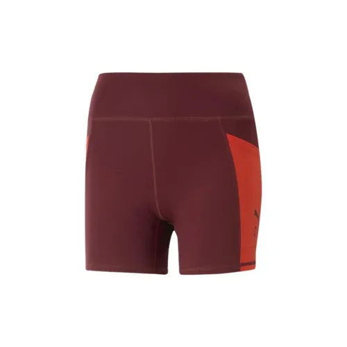 Puma X Modibodi Active Biker Sports Shorts Women's Red