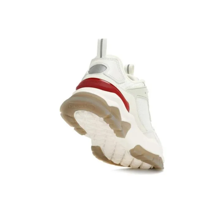 Discovery Expedition Cushioning Wear Resistant Low Top Chunky Sneakers Unisex Beige Red-5