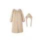 S83795# Padded[Hooded]Sleep Robe
