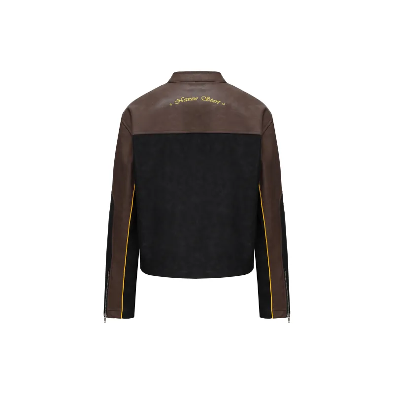 NSTNEW START Jacket Unisex Black Brown-2